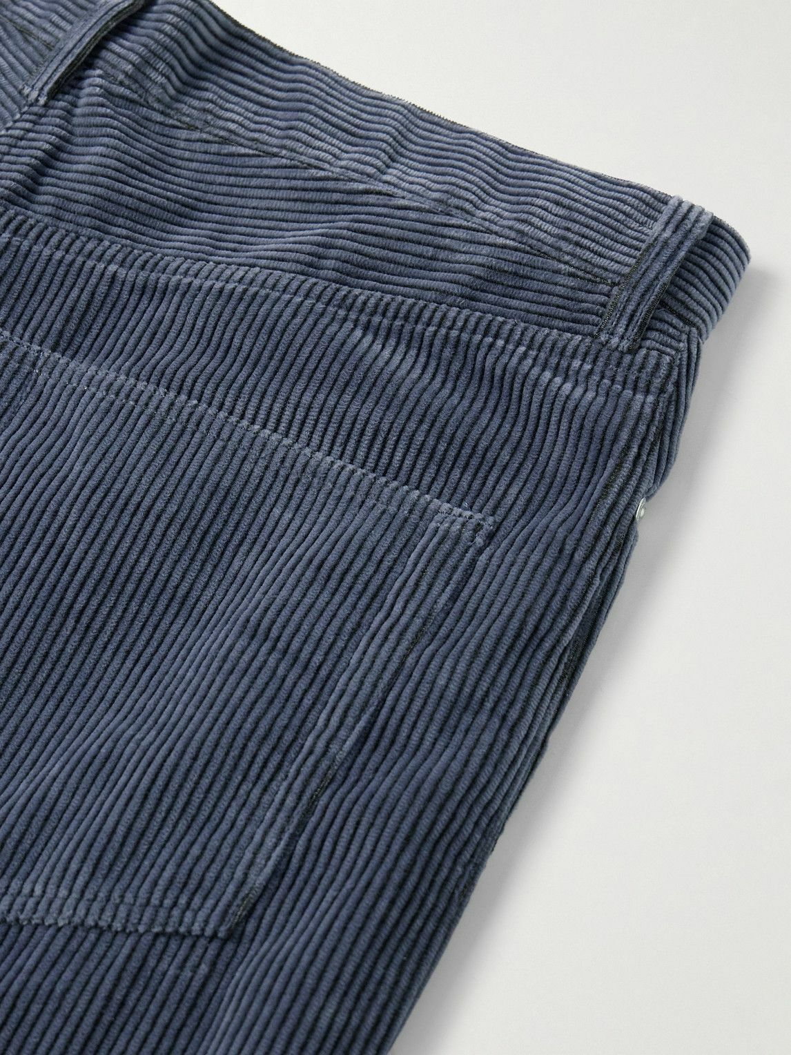 Paul Smith - Straight-Leg Cotton-Corduroy Trousers - Blue