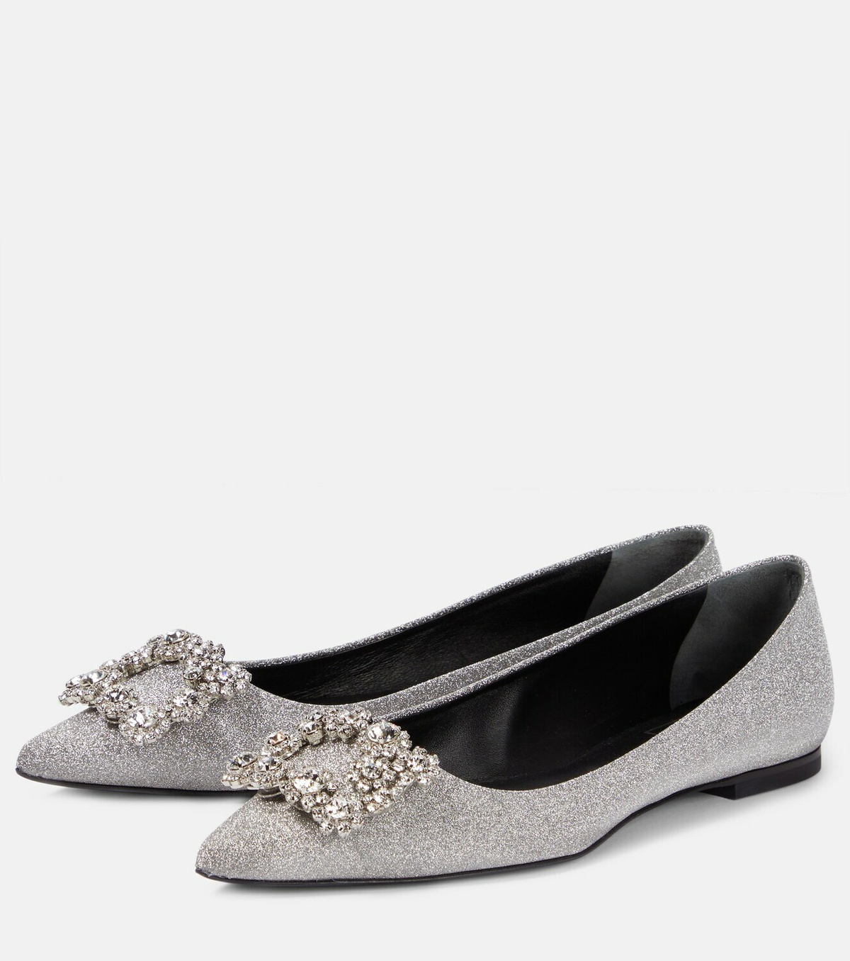 【ROGER VIVIER】Crystal-embellished ballet flats 国内発送 P00867155.jpg