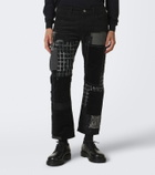 Junya Watanabe Patchwork cotton straight pants