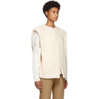 Isabel Marant White Alpaca and Wool Gwendia Vest
