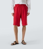 Kiton Linen shorts
