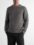 Gabriela Hearst - Sermo Herringbone Cashmere Sweater - Gray