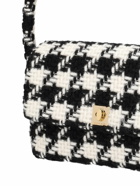 ANINE BING - Nico Houndstooth Shoulder Bag