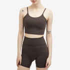 Adanola Women's Ultimate Tank Bra Top in Coffee Bean
