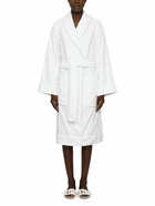 DOLCE & GABBANA - Cotton Terry Jacquard Bath Robe