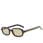 Prada Eyewear D06S Sunglasses in Root Tortoise/Light Brown 