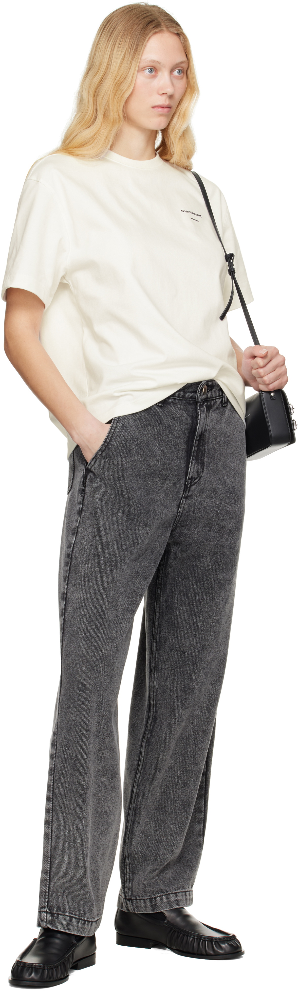 ADER error Black Sig; TRS Tag 03 Jeans