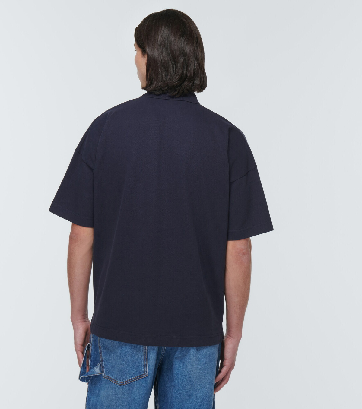 JW Anderson - Anchor cotton piqué polo shirt JW Anderson