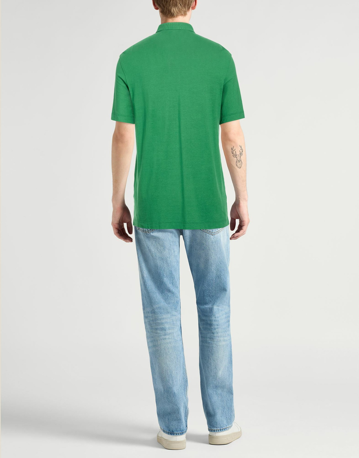 Drumohr Mens T-shirt in Green
