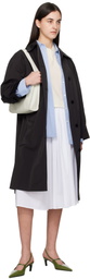 Nothing Written White Serto Gathered Midi Skirt