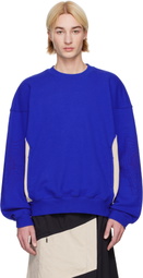 Asics Blue Kiko Kostadinov Edition Bixance Sweatshirt