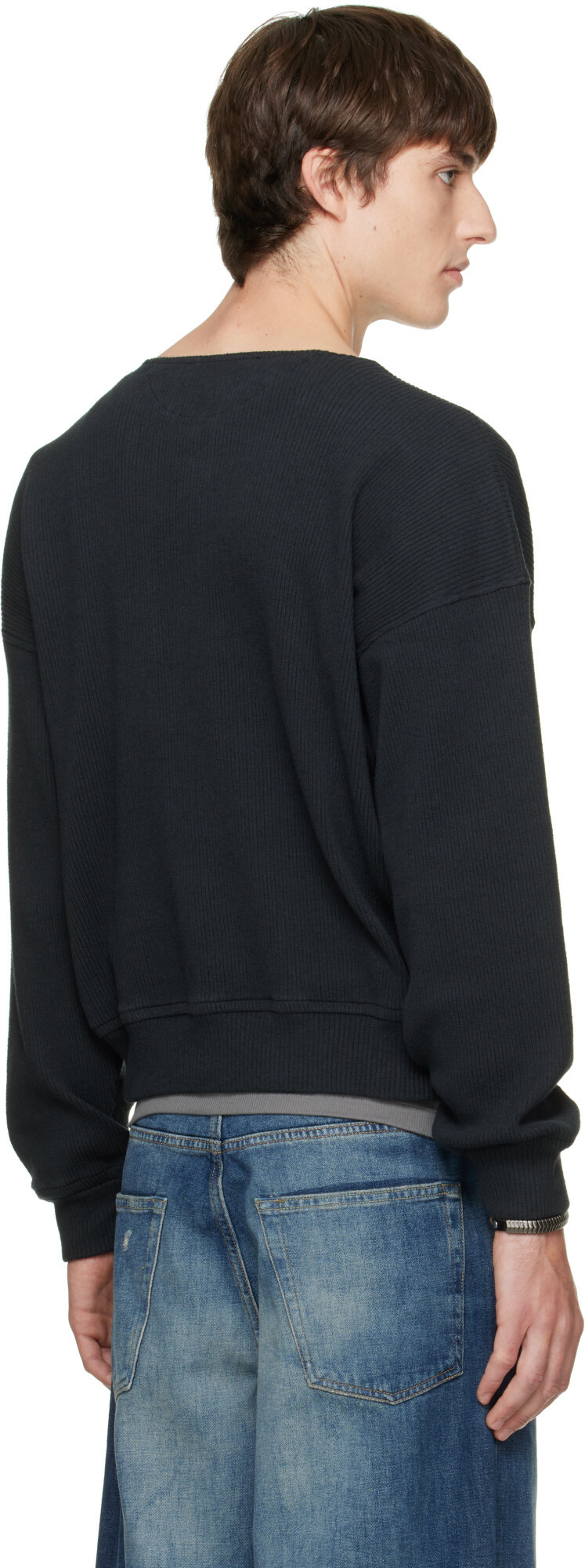 OUR LEGACY Black Ballon Henley