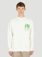 Slime Logo Sweatshirt in Cream