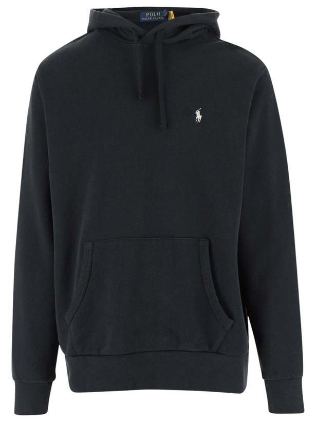 Photo: Polo Ralph Lauren Hooded Sweatshirt With Embroidered Pony