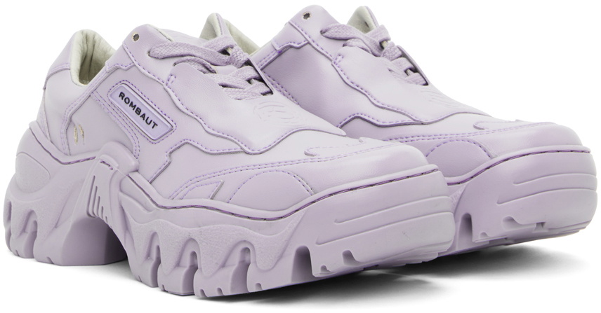 Rombaut Purple Boccaccio II Apple Leather Sneakers