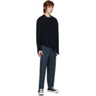 Comme des Garcons Shirt Navy Lochaven Of Scotland Edition Raglan Cardigan