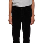 Saint Laurent Black Velvet Jeans