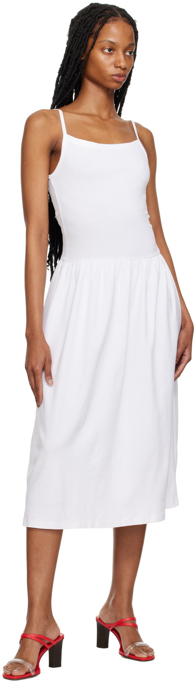 Gil Rodriguez White LaPointe Midi Dress