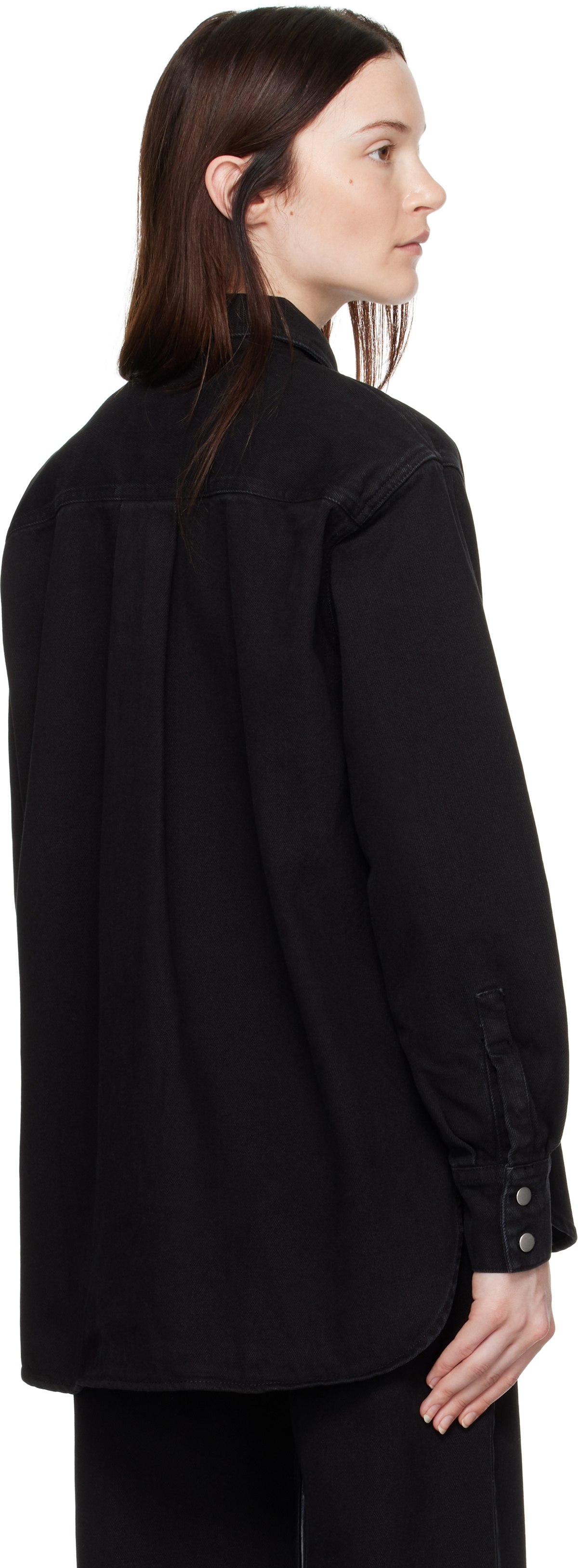 Beaufille Black Deren Denim Shirt