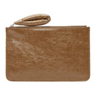 Lemaire Brown A5 Folder Pouch