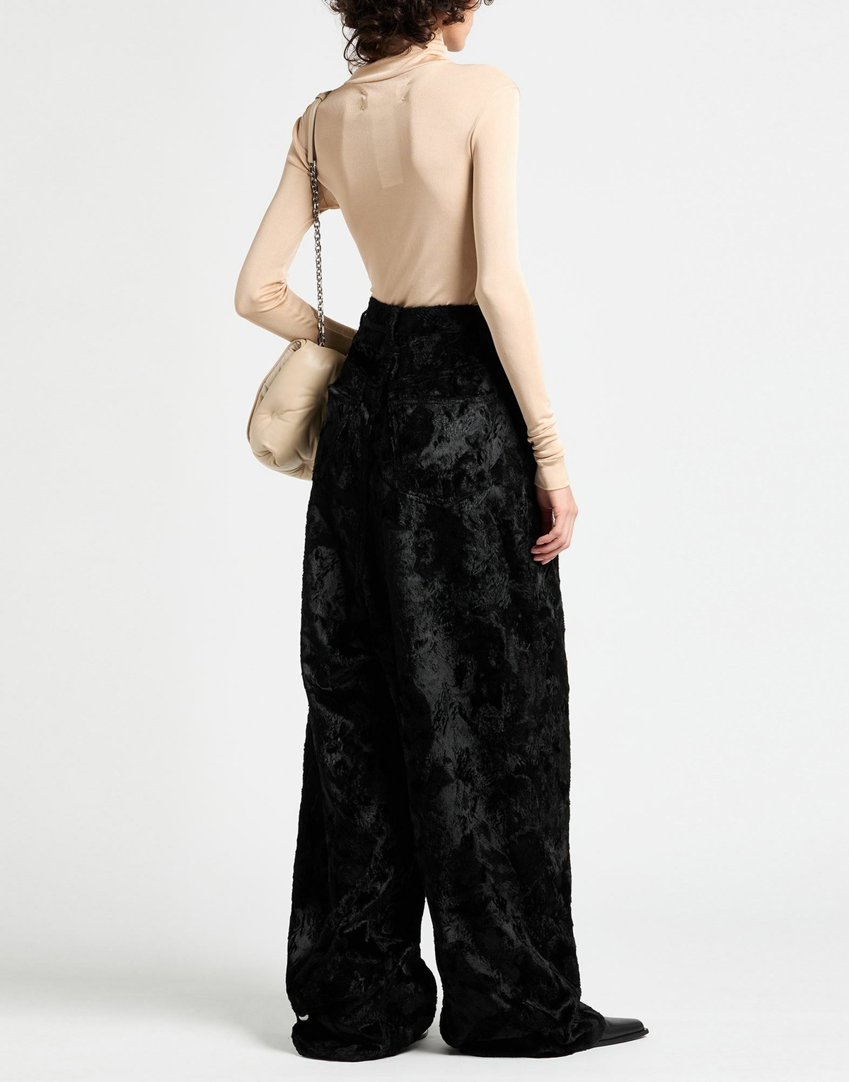 Maison Margiela Womens Bodysuit Sand