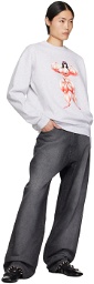 ABRA SSENSE Exclusive Gray Sweatshirt