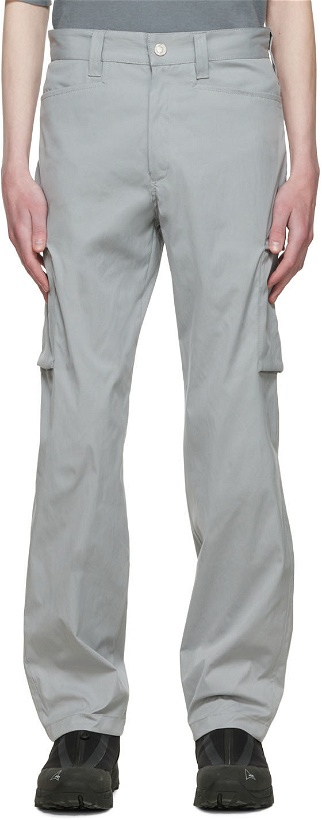 Photo: AFFXWRKS Gray Tapered Fit Cargo Pants