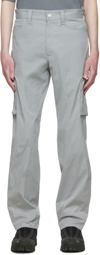 AFFXWRKS Gray Tapered Fit Cargo Pants