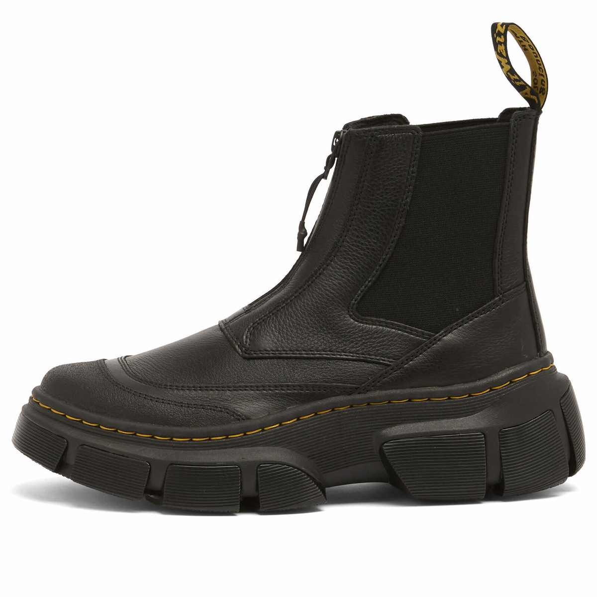 Dr. Martens Women's DMXL Zip Chelsea Boot in Black Lunar