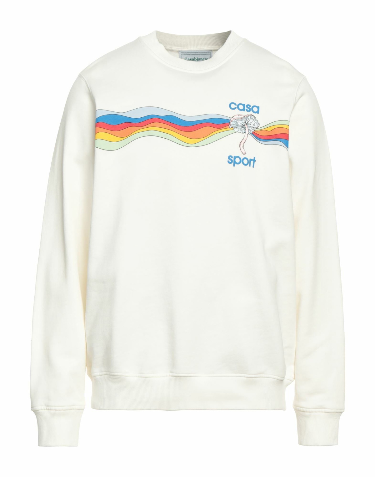 Casablanca Mens Sweatshirt in White