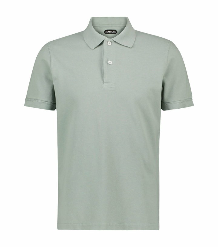 Photo: Tom Ford - Short-sleeved cotton polo shirt