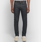 Nudie Jeans - Lean Dean Slim-Fit Organic Denim Jeans - Dark denim