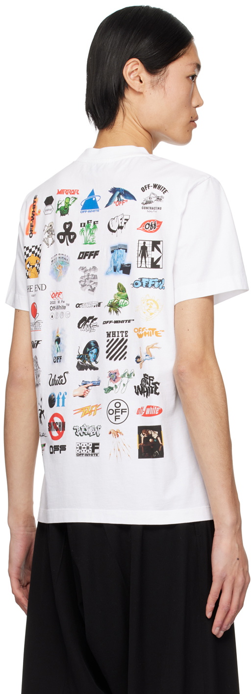 Off-White White Slim T-Shirt Off-White