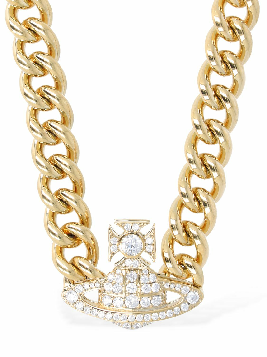 Vivienne Westwood｜Graziellaネックレス　ゴールド Vivienne Westwood Necklace Graziella Small Chain Orb Choker Gold