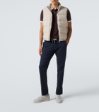 Eleventy Cotton-blend slim pants