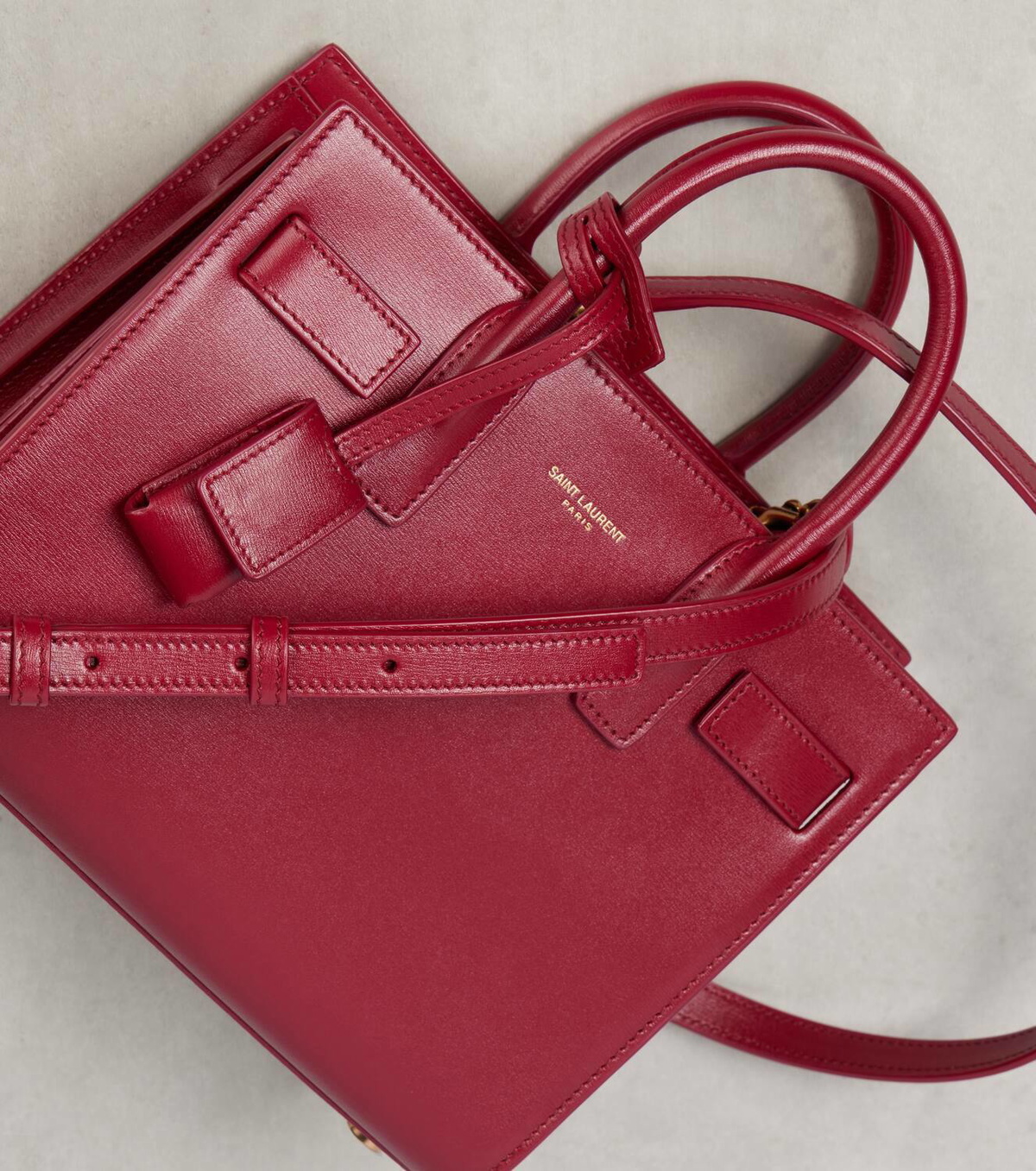 Saint Laurent Sac De Jour Nano leather tote bag