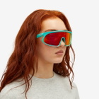 Oakley RSLV Sunglasses in Matte Celeste/Prizm Ruby 