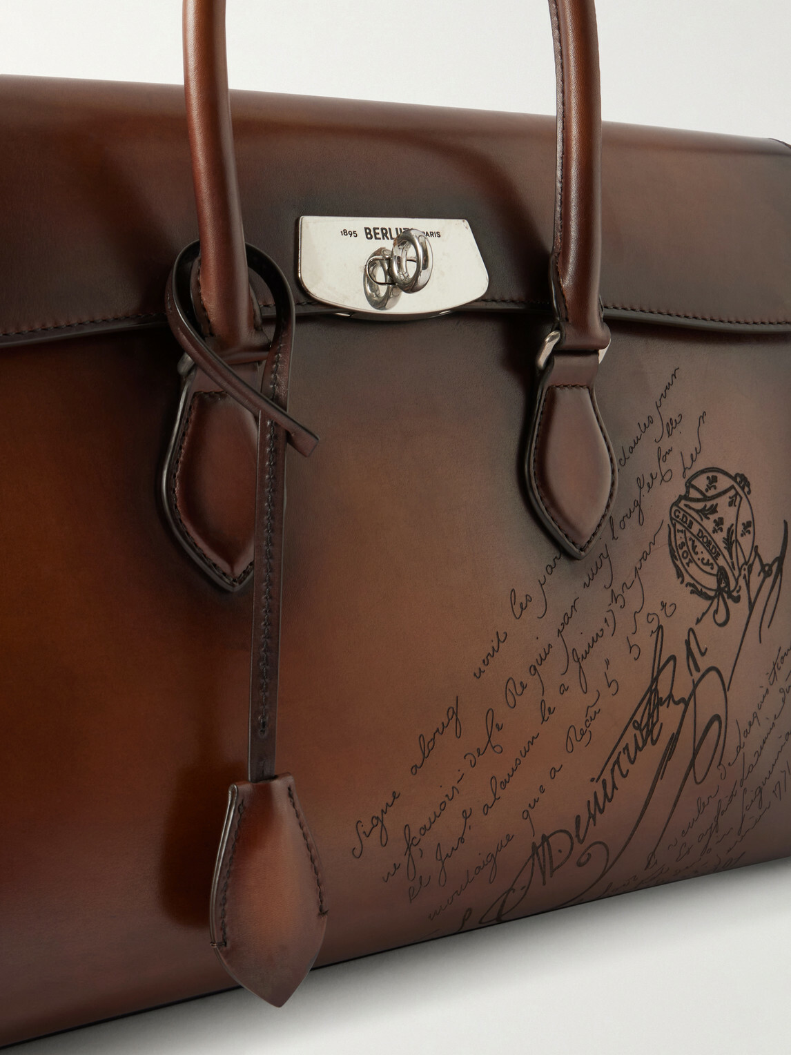Berluti - E'Mio Venezia Leather Briefcase