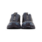 11 by Boris Bidjan Saberi Blue and Black Salomon Edition Bamba 2 Low Sneakers