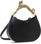 Lanvin Black Cat Leather Bag