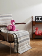 The Elder Statesman - Striped Cashmere Blanket