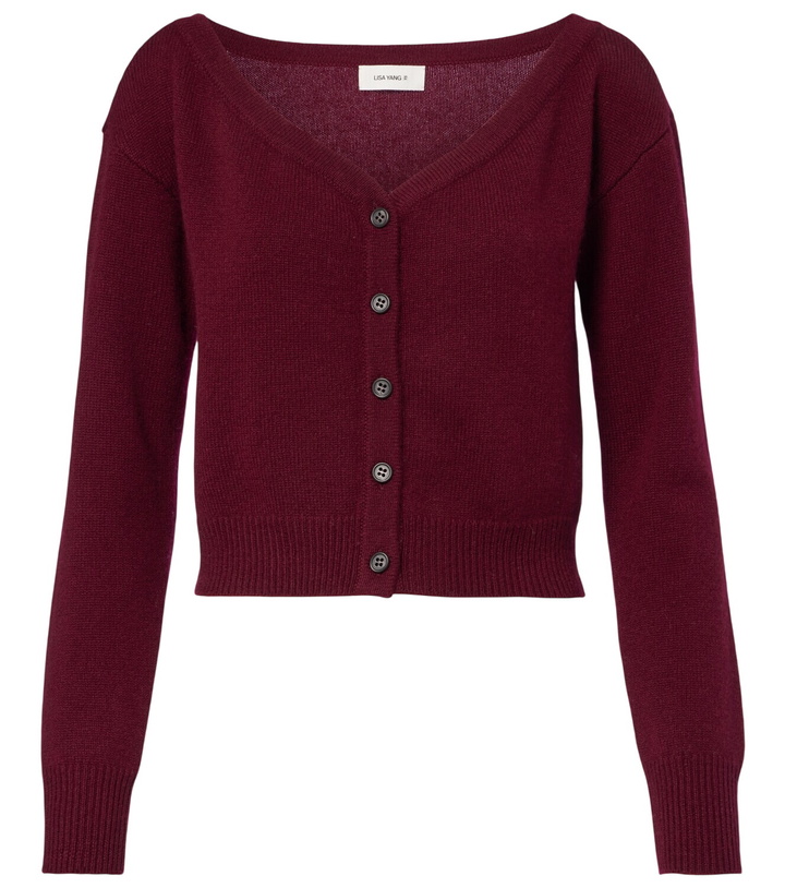 Photo: Lisa Yang Beata cashmere cardigan