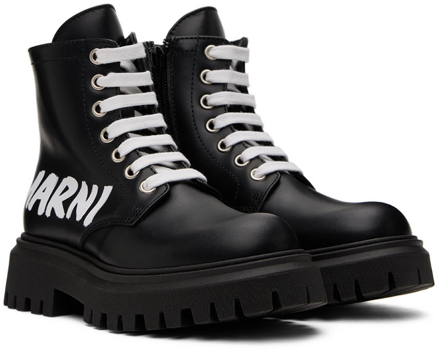 Love Moschino Sock Sneakers with High Shine Platform Sole in Black