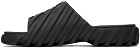 Off-White Black Exploration Sandals