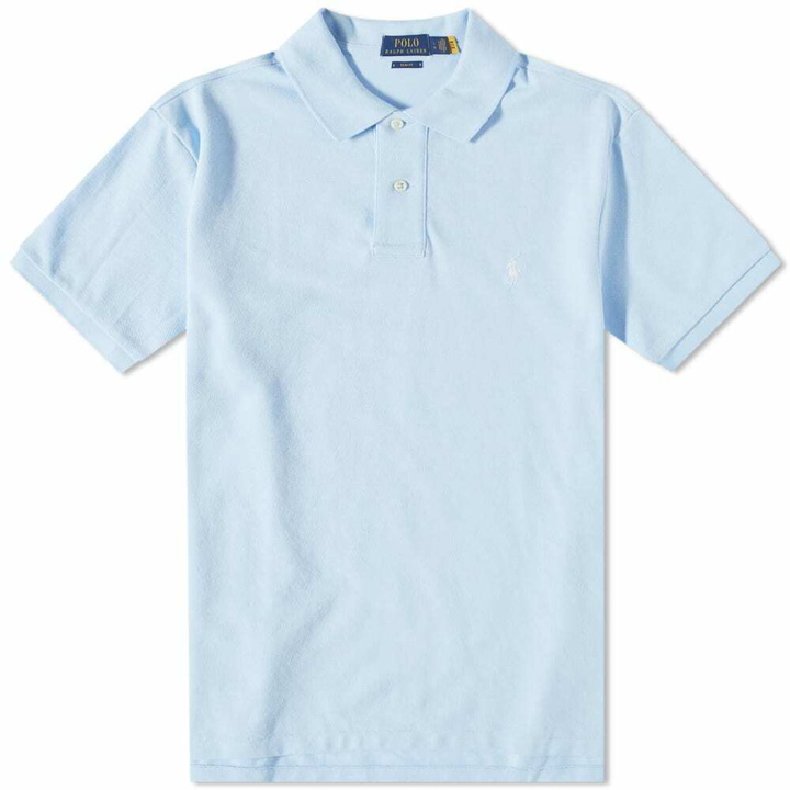 Photo: Polo Ralph Lauren Men's Slim Fit Polo Shirt in Elite Blue