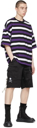 mastermind WORLD Black Logo Cargo Shorts