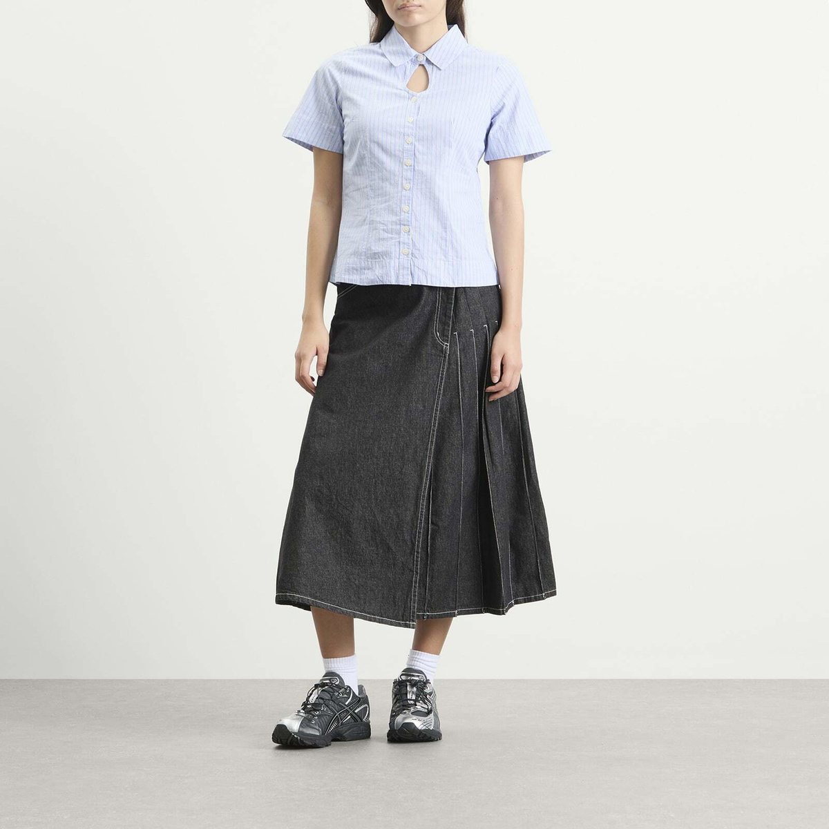 Damson Madder Women's Ebba Shirt in Blue