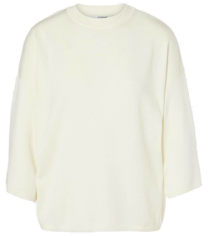 Photo: Fforme Quincy wool T-shirt