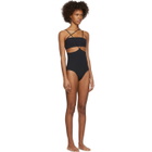 Rudi Gernreich Black Classic Monokini One-Piece Swimsuit