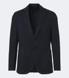 Slowear Single-breasted wool-blend blazer